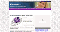 Desktop Screenshot of gems.com