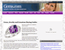 Tablet Screenshot of gems.com